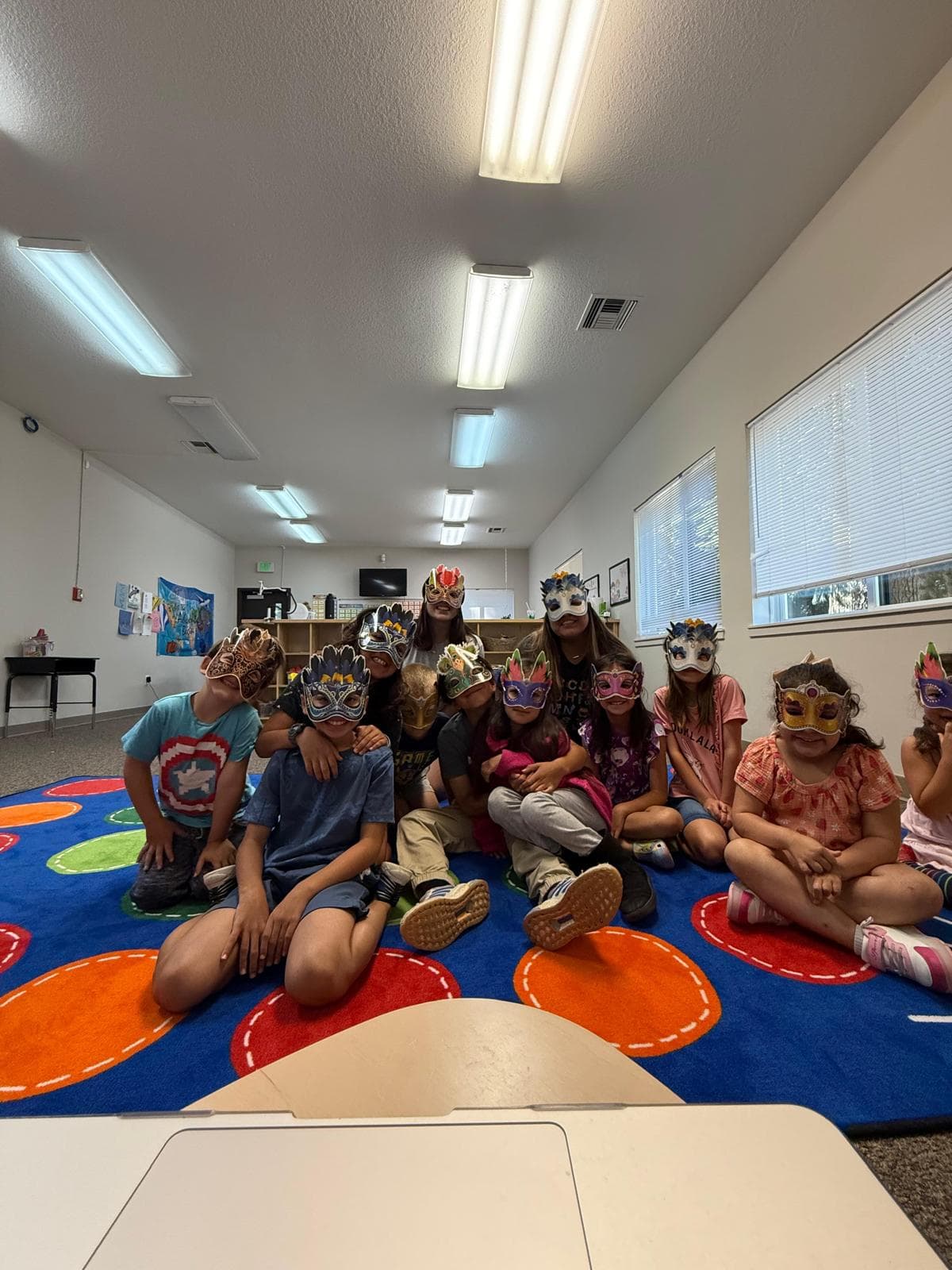 Kids at camp